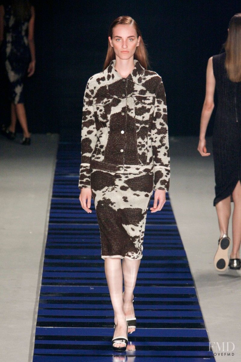 Marina Heiden featured in  the Coven fashion show for Autumn/Winter 2014