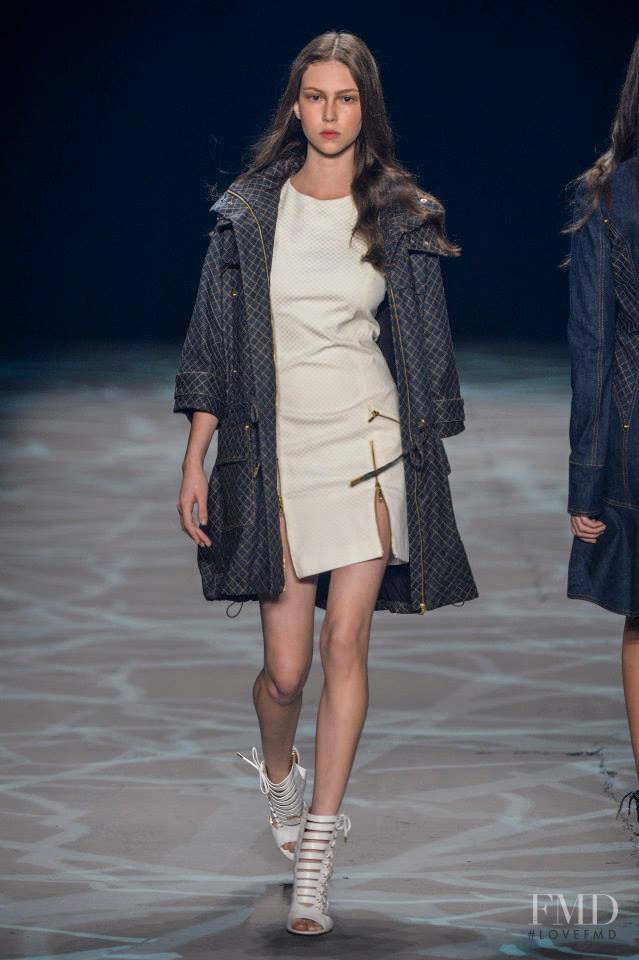 Lorena Maraschi featured in  the Iodice fashion show for Autumn/Winter 2014