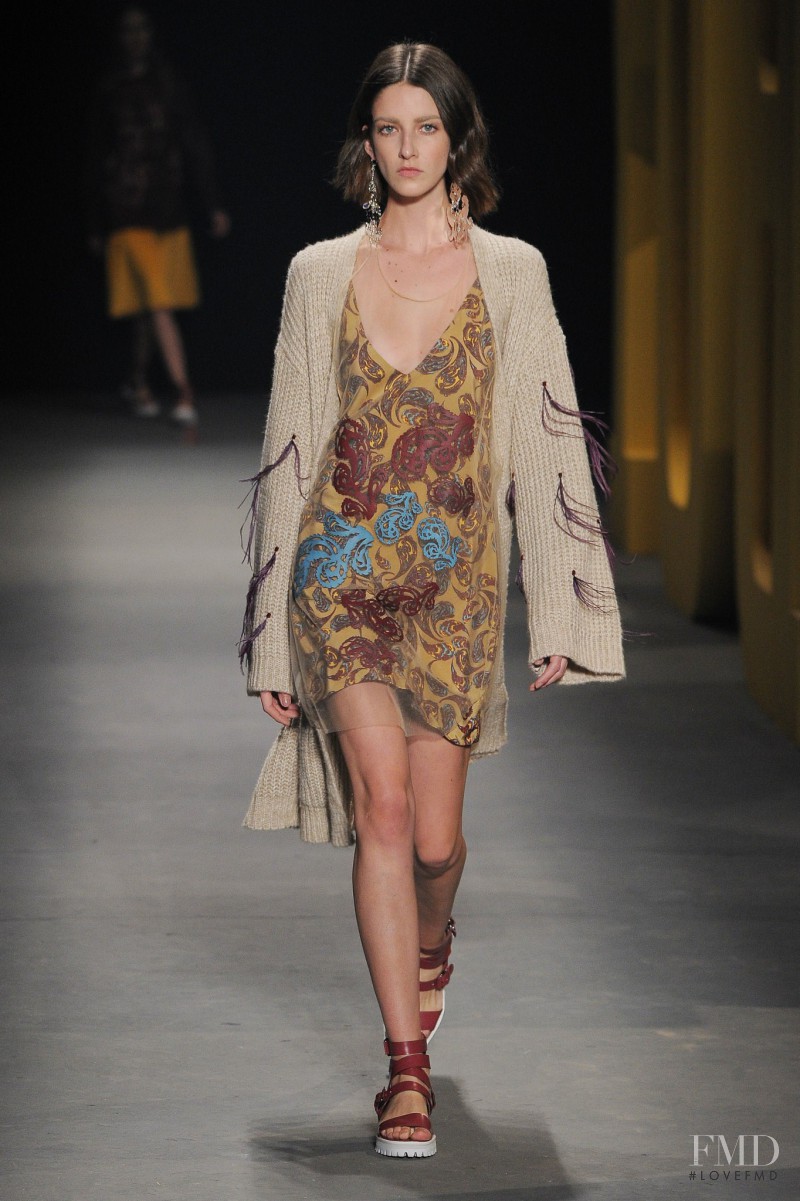 Cristina Herrmann featured in  the Oh Boy fashion show for Autumn/Winter 2014