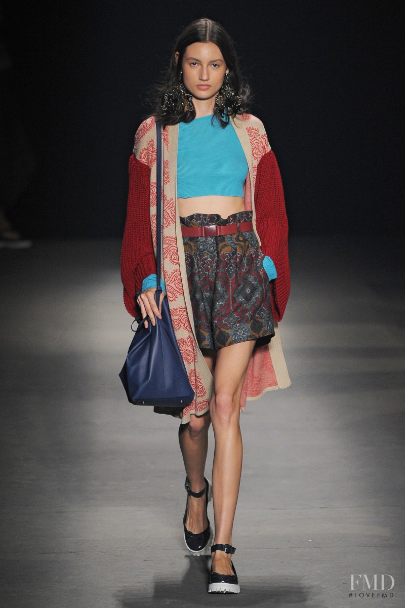 Bruna Ludtke featured in  the Oh Boy fashion show for Autumn/Winter 2014