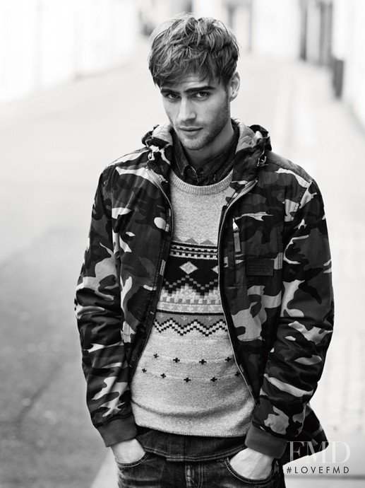 George Alsford featured in  the Pepe Jeans London advertisement for Autumn/Winter 2013