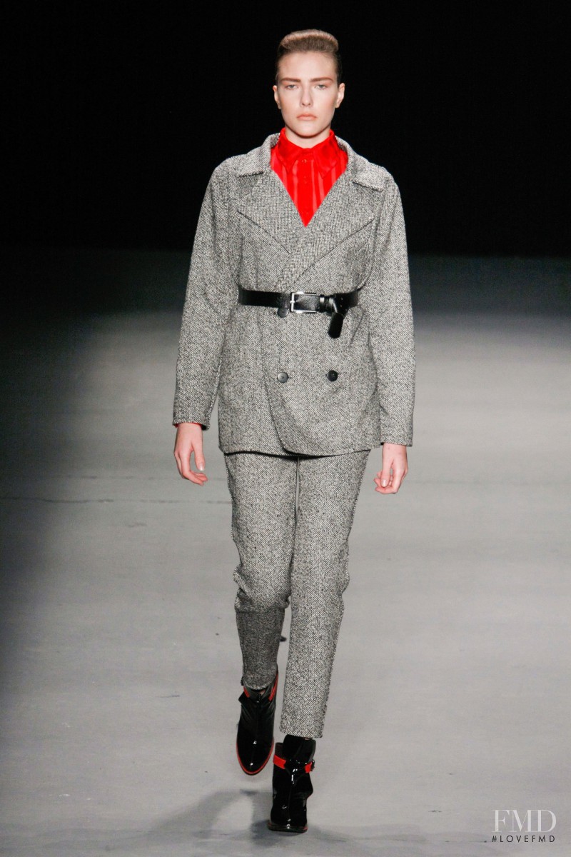 Milena Golfetto featured in  the Alessa fashion show for Autumn/Winter 2014