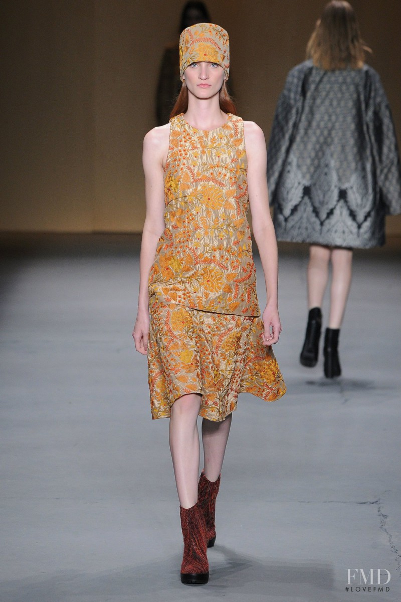 Marina Heiden featured in  the Sacada fashion show for Autumn/Winter 2014