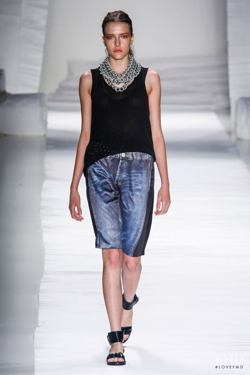 Milena Golfetto featured in  the UMA fashion show for Spring/Summer 2015
