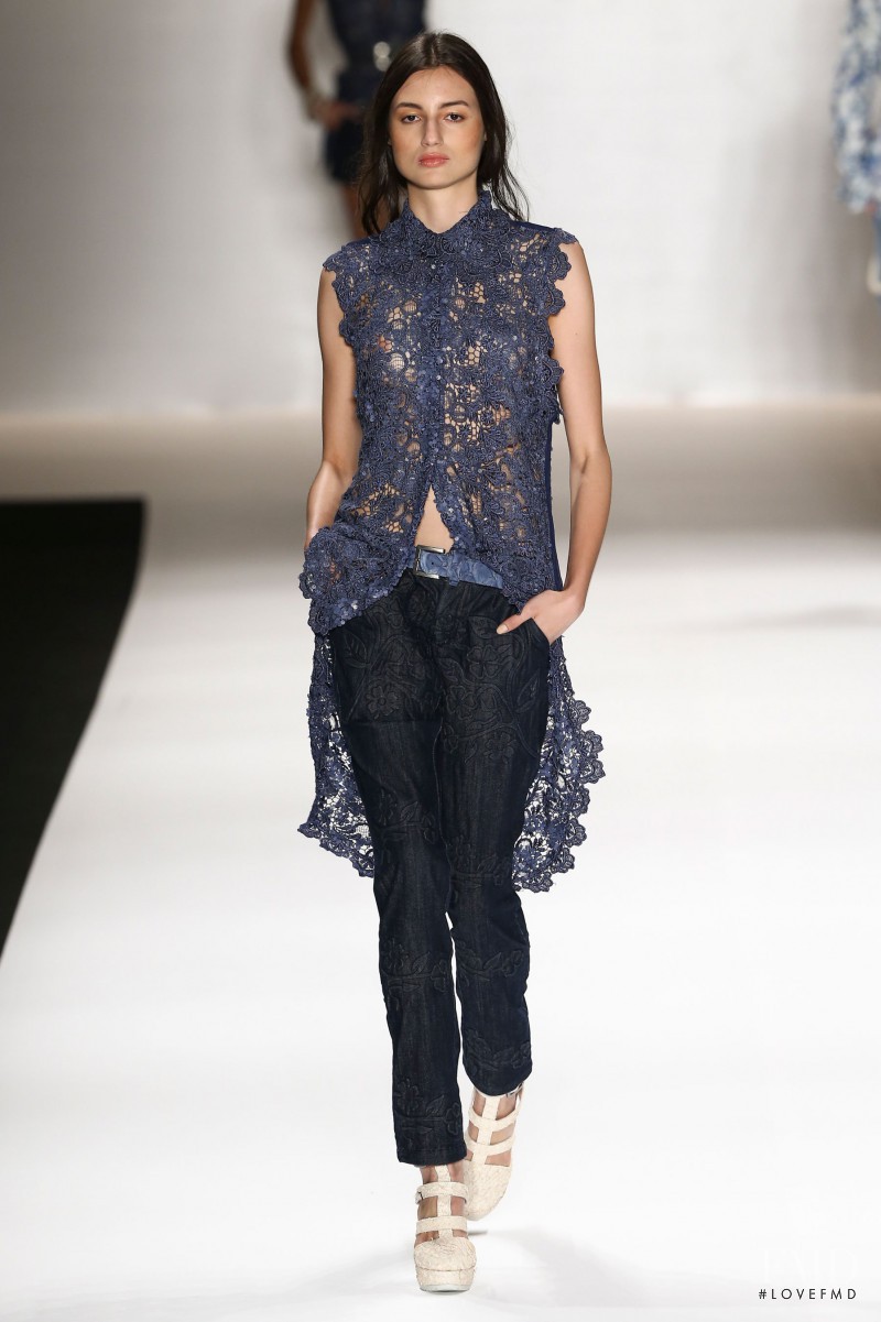Bruna Ludtke featured in  the TNG fashion show for Spring/Summer 2015