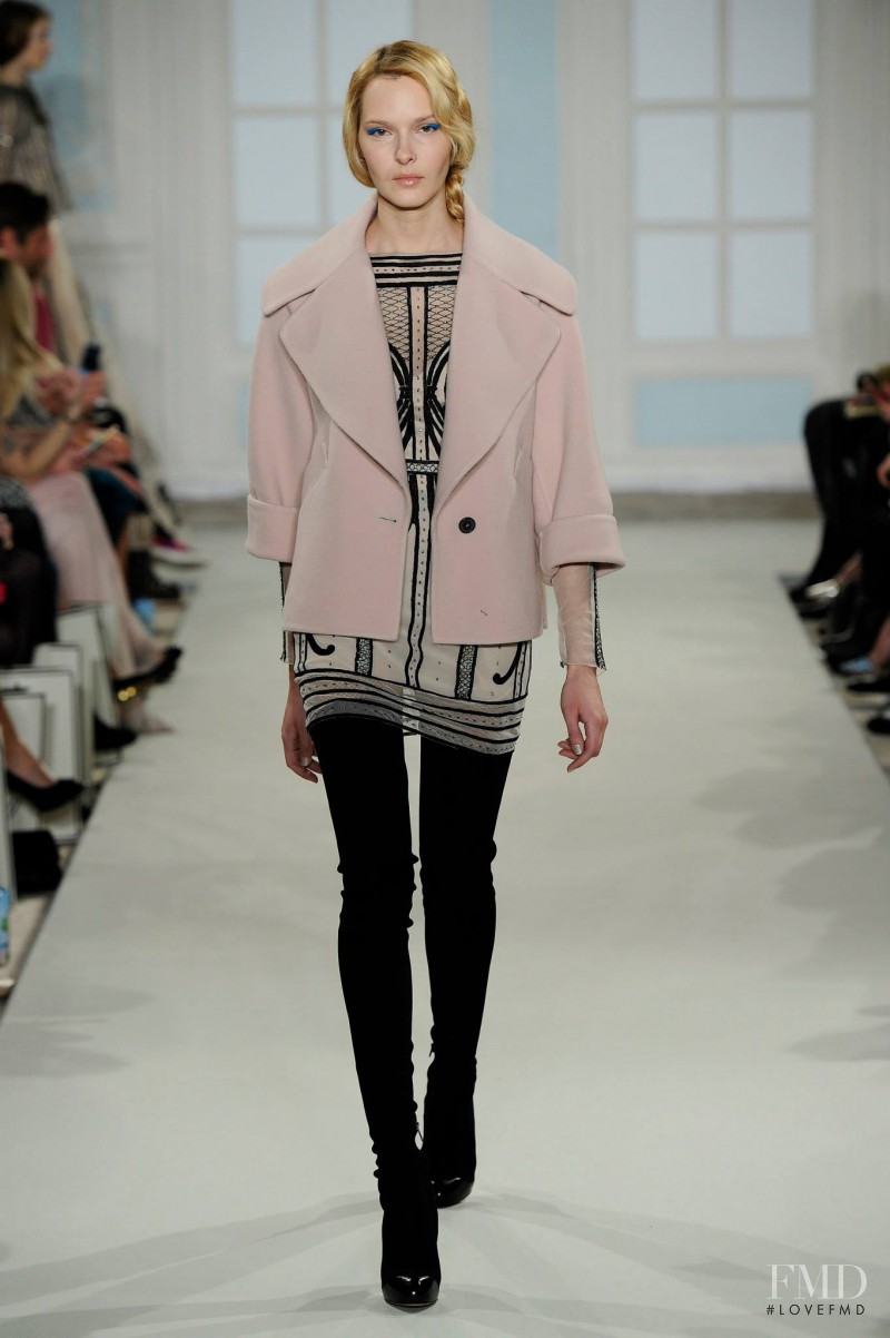 Santa Urbane featured in  the Temperley London fashion show for Autumn/Winter 2014