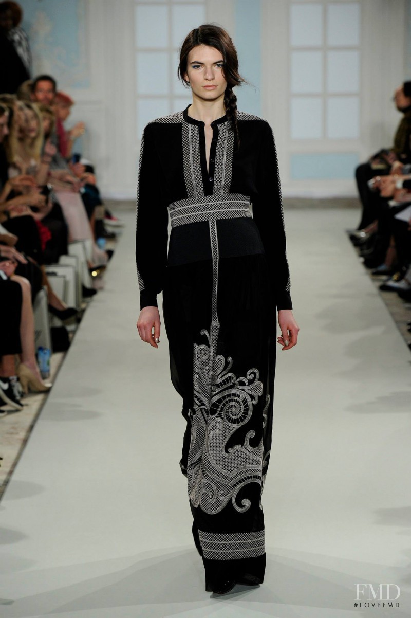 Nouk Torsing featured in  the Temperley London fashion show for Autumn/Winter 2014