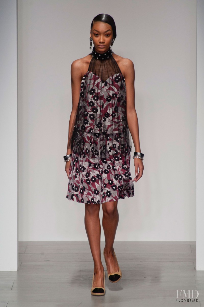 Cheyenne Maya Carty featured in  the Holly Fulton fashion show for Autumn/Winter 2014
