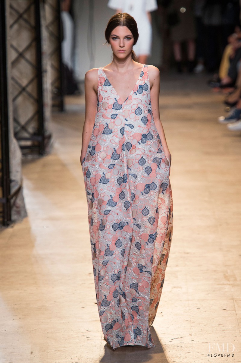 Vittoria Ceretti featured in  the Paul et Joe fashion show for Spring/Summer 2015