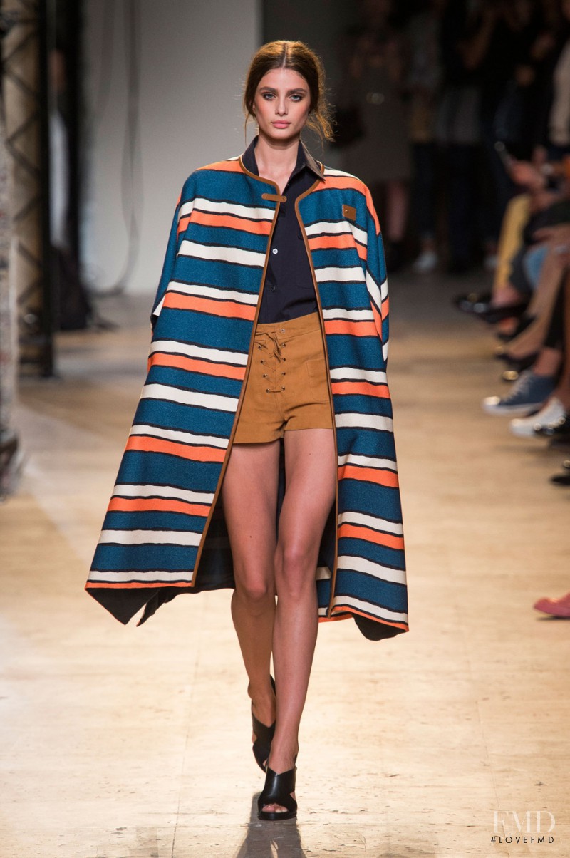 Taylor Hill featured in  the Paul et Joe fashion show for Spring/Summer 2015