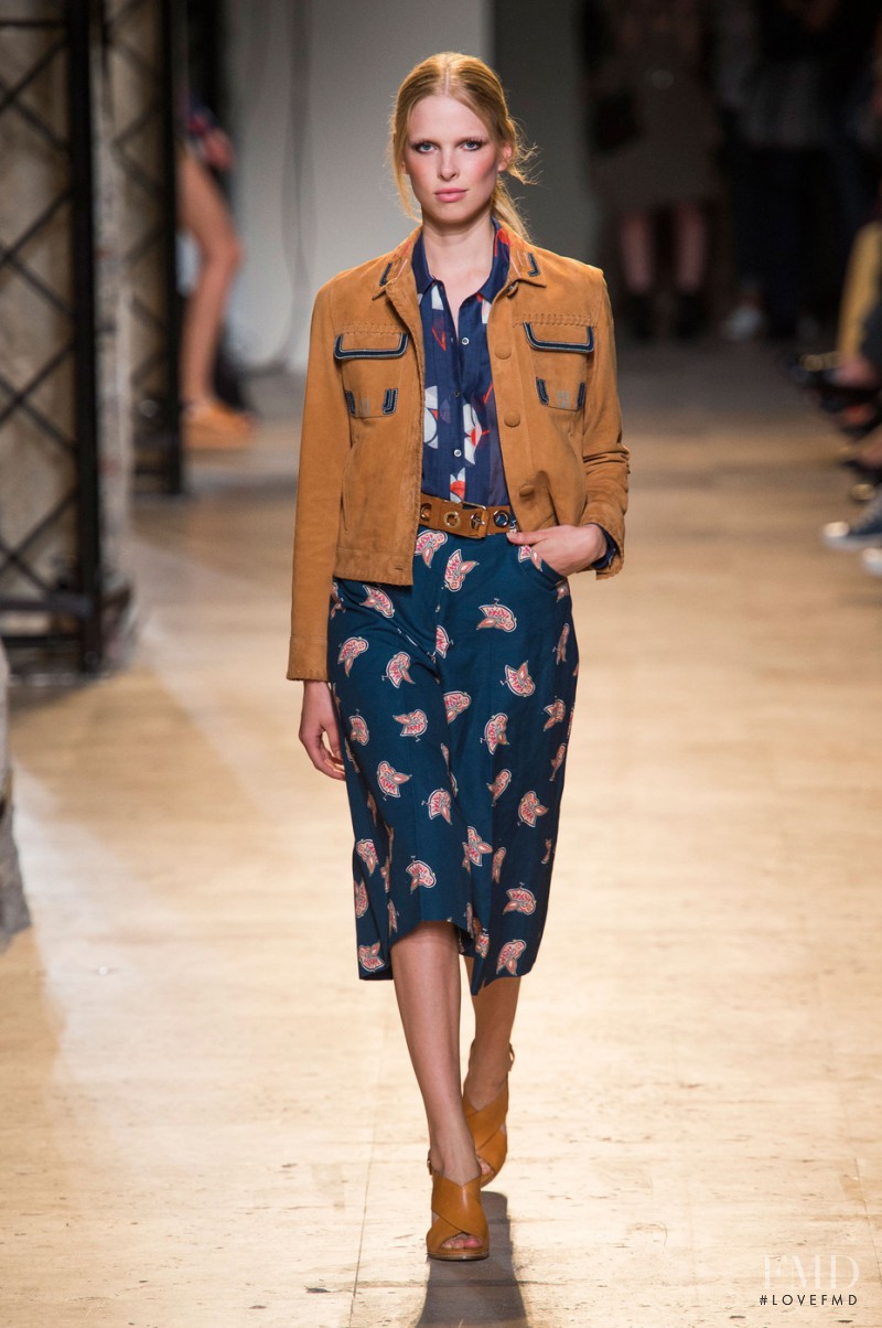 Lina Berg featured in  the Paul et Joe fashion show for Spring/Summer 2015