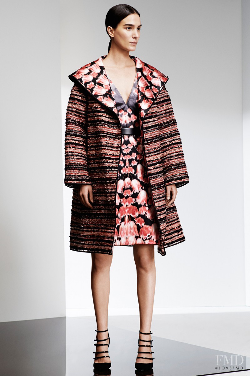 Mijo Mihaljcic featured in  the Prabal Gurung fashion show for Pre-Fall 2015