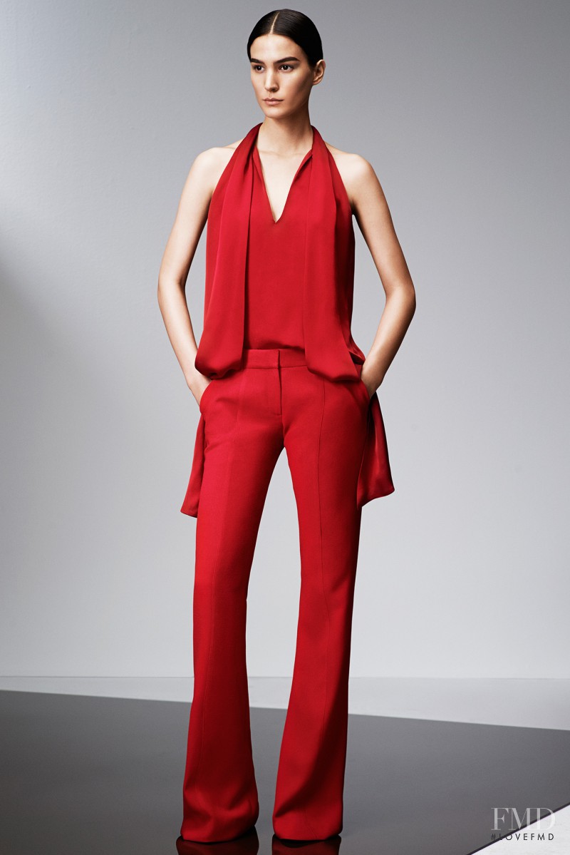 Mijo Mihaljcic featured in  the Prabal Gurung fashion show for Pre-Fall 2015