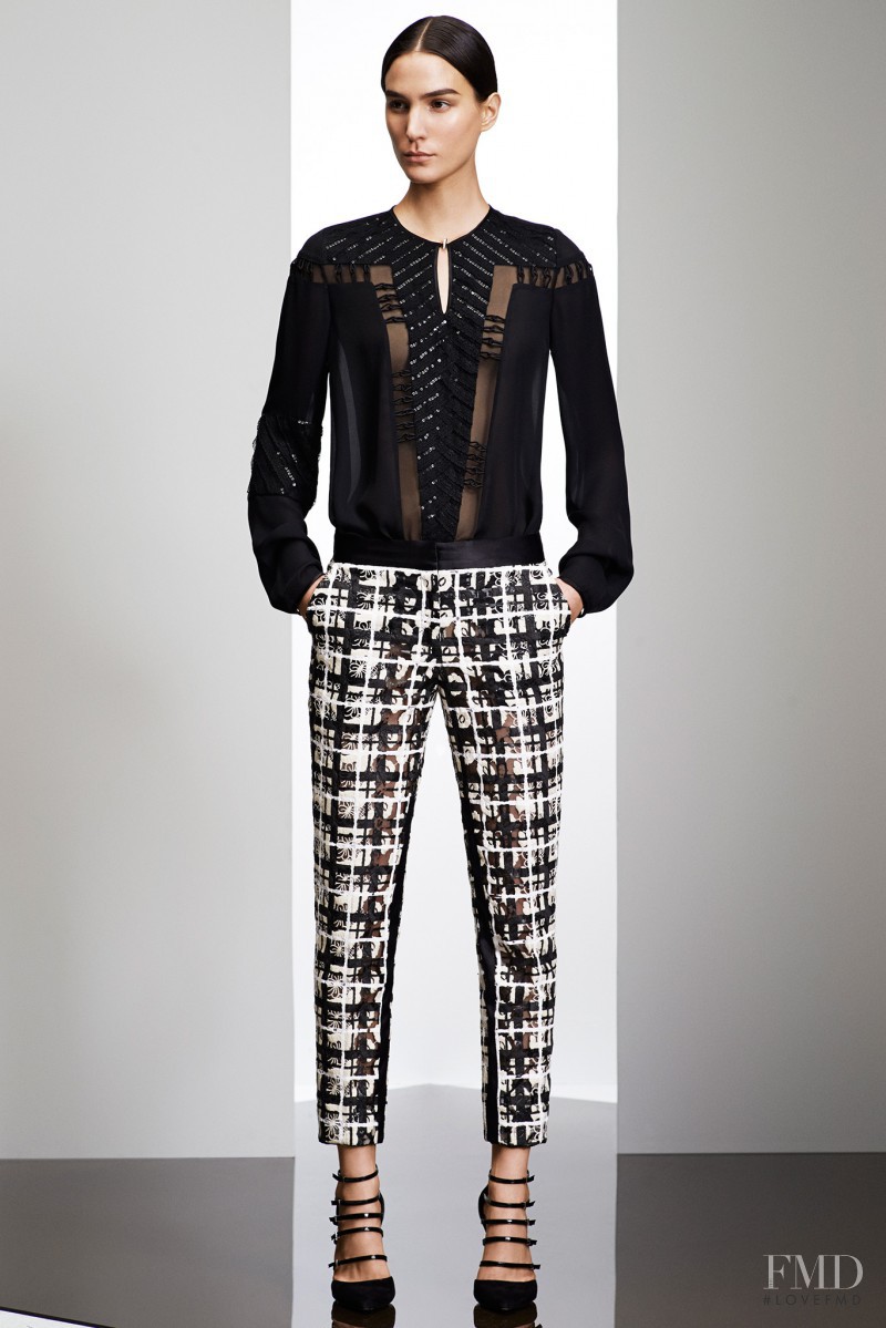 Mijo Mihaljcic featured in  the Prabal Gurung fashion show for Pre-Fall 2015