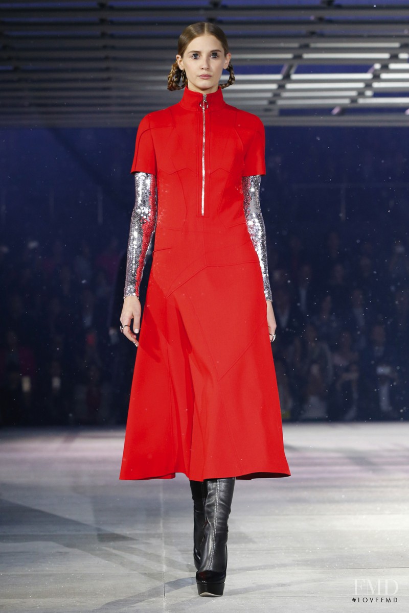 Melina Gesto featured in  the Christian Dior fashion show for Pre-Fall 2015
