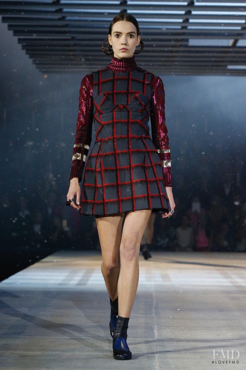 Taya Ermoshkina featured in  the Christian Dior fashion show for Pre-Fall 2015