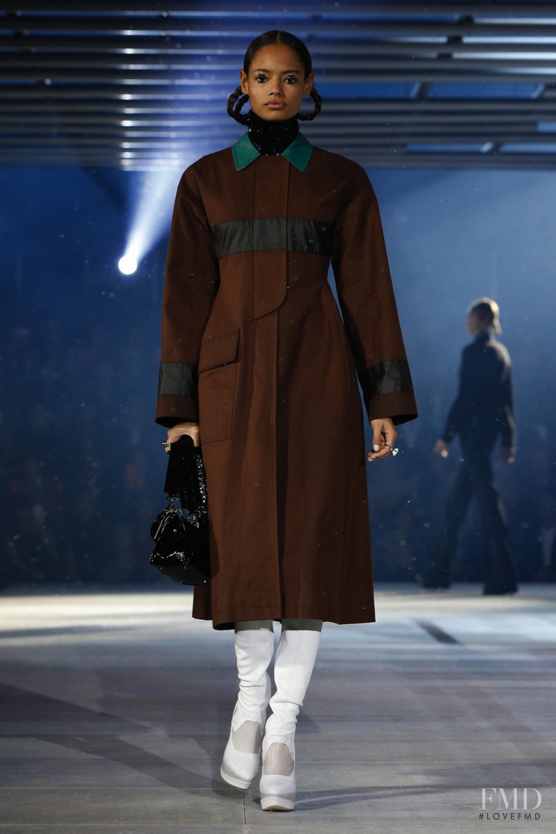 Malaika Firth featured in  the Christian Dior fashion show for Pre-Fall 2015