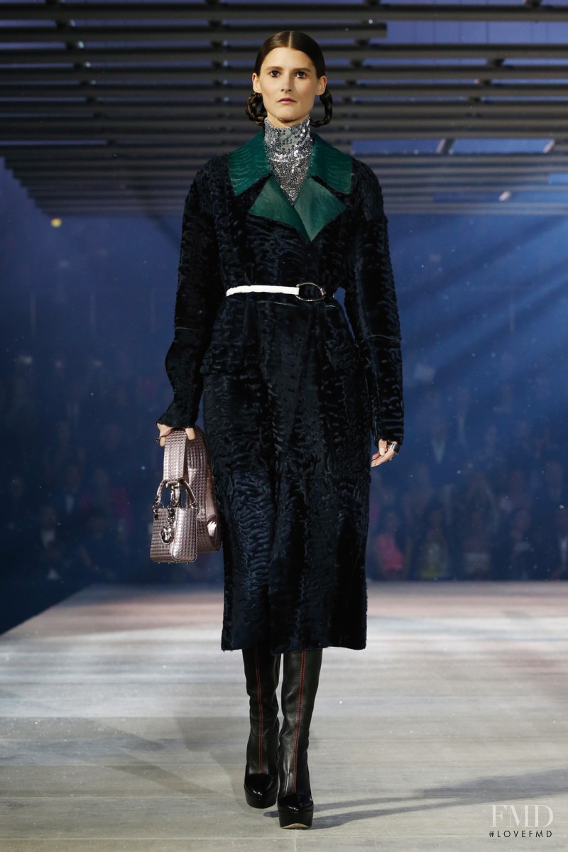 Marie Piovesan featured in  the Christian Dior fashion show for Pre-Fall 2015