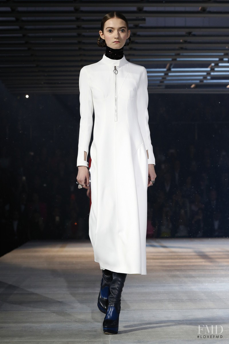 Kasia Jujeczka featured in  the Christian Dior fashion show for Pre-Fall 2015