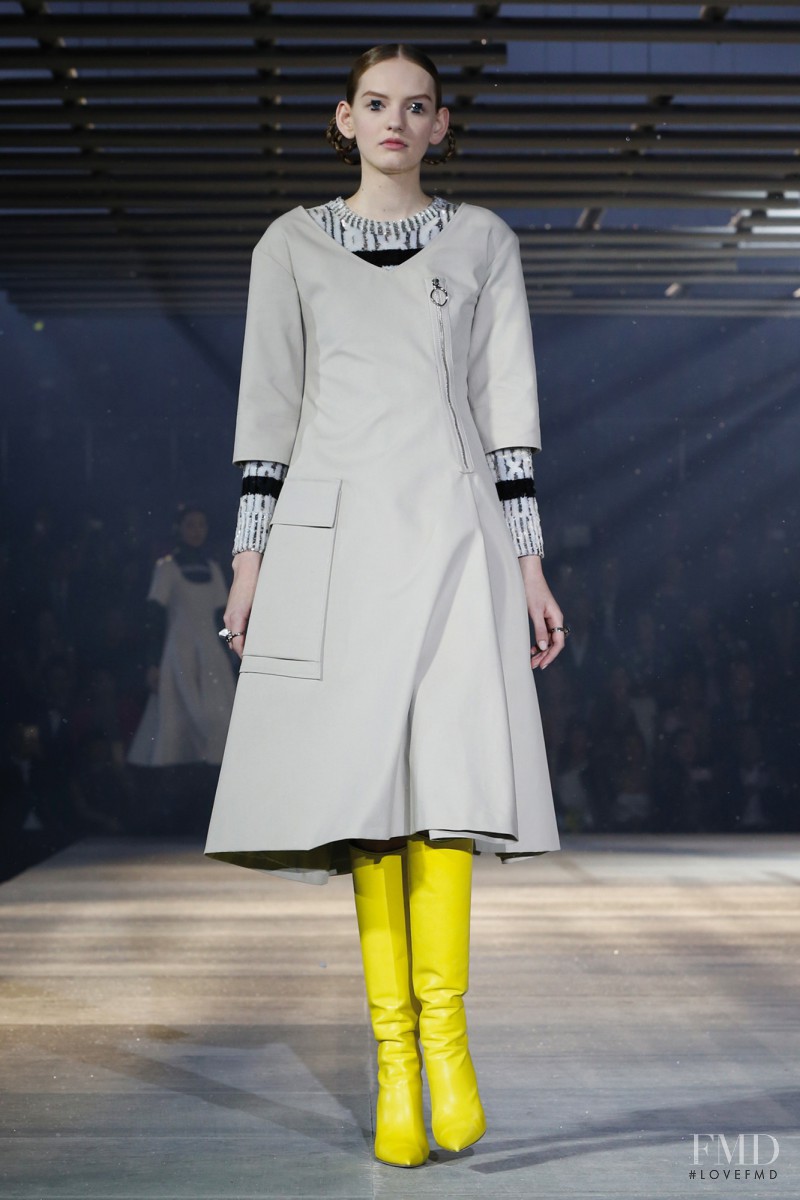 Yulia Musieichuk featured in  the Christian Dior fashion show for Pre-Fall 2015