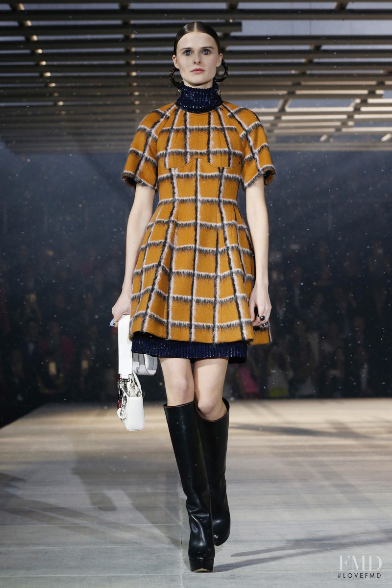 Vasilisa Pavlova featured in  the Christian Dior fashion show for Pre-Fall 2015