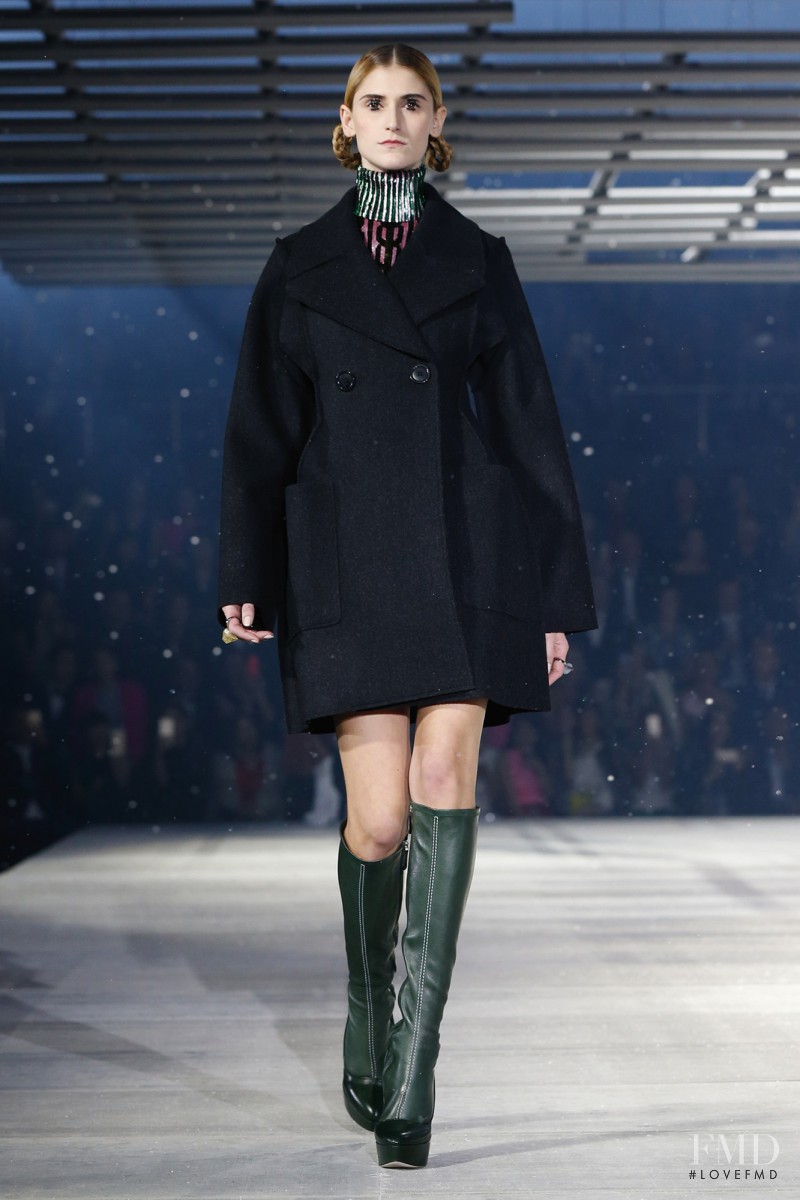 Daiane Conterato featured in  the Christian Dior fashion show for Pre-Fall 2015