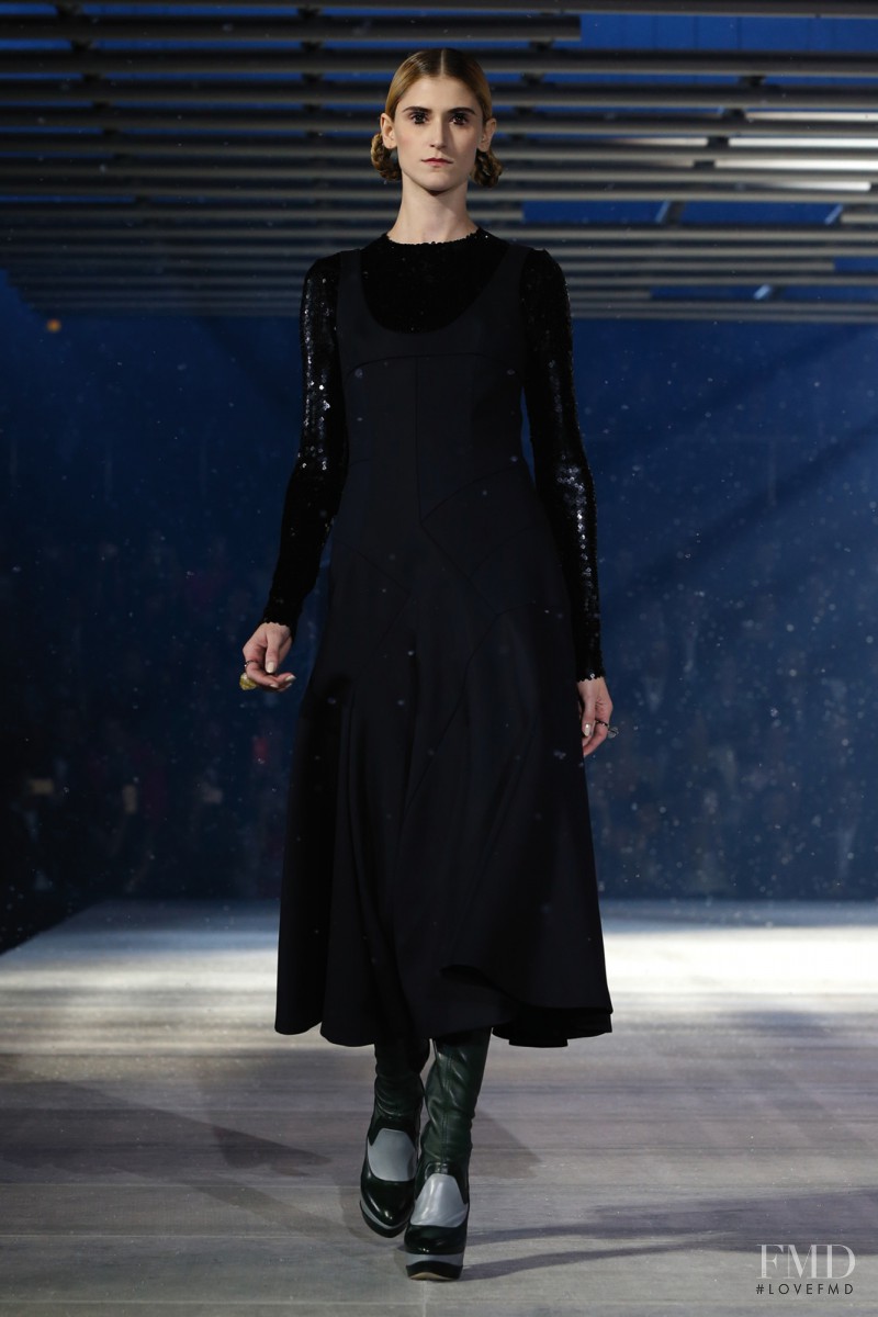 Daiane Conterato featured in  the Christian Dior fashion show for Pre-Fall 2015