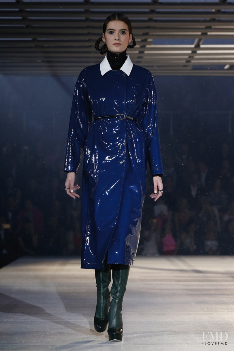 Lis Van Velthoven featured in  the Christian Dior fashion show for Pre-Fall 2015