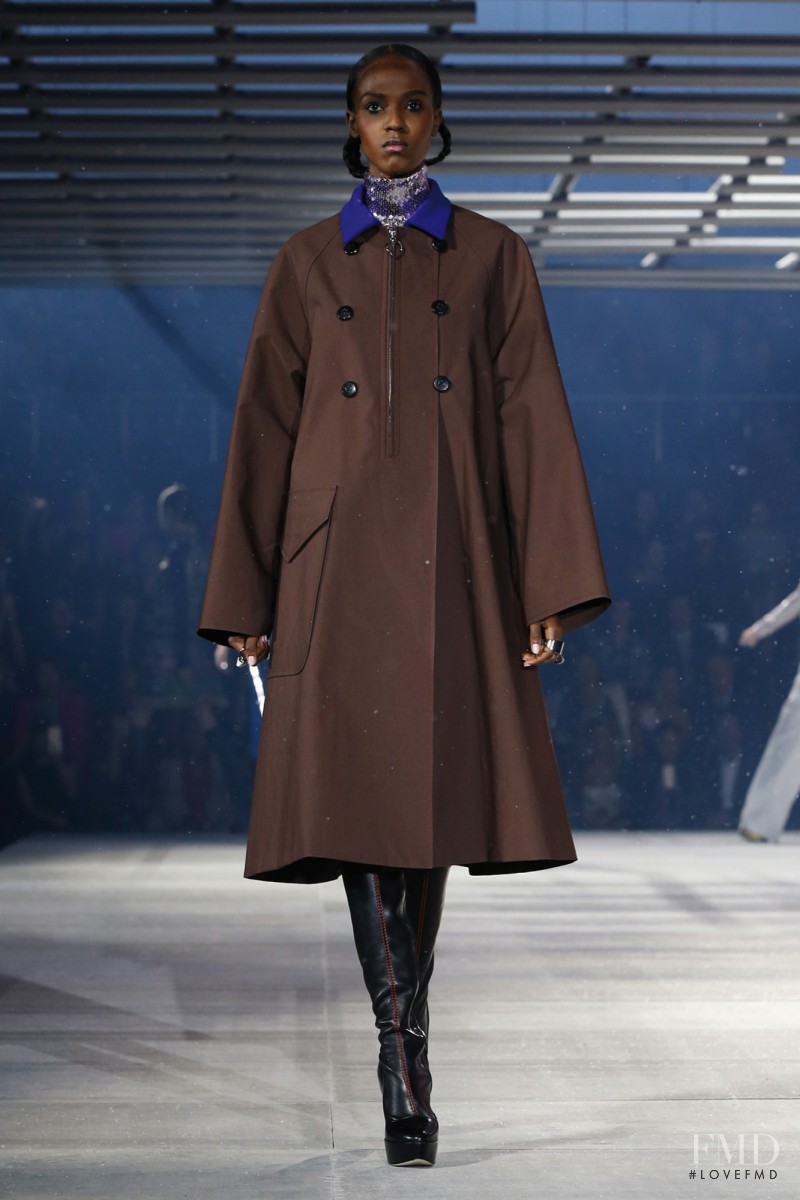Leila Ndabirabe featured in  the Christian Dior fashion show for Pre-Fall 2015
