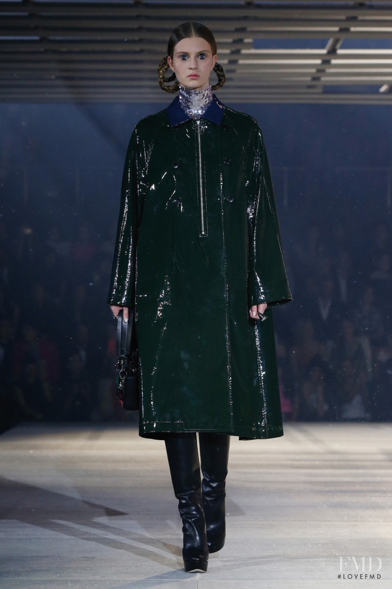 Florence Kosky featured in  the Christian Dior fashion show for Pre-Fall 2015