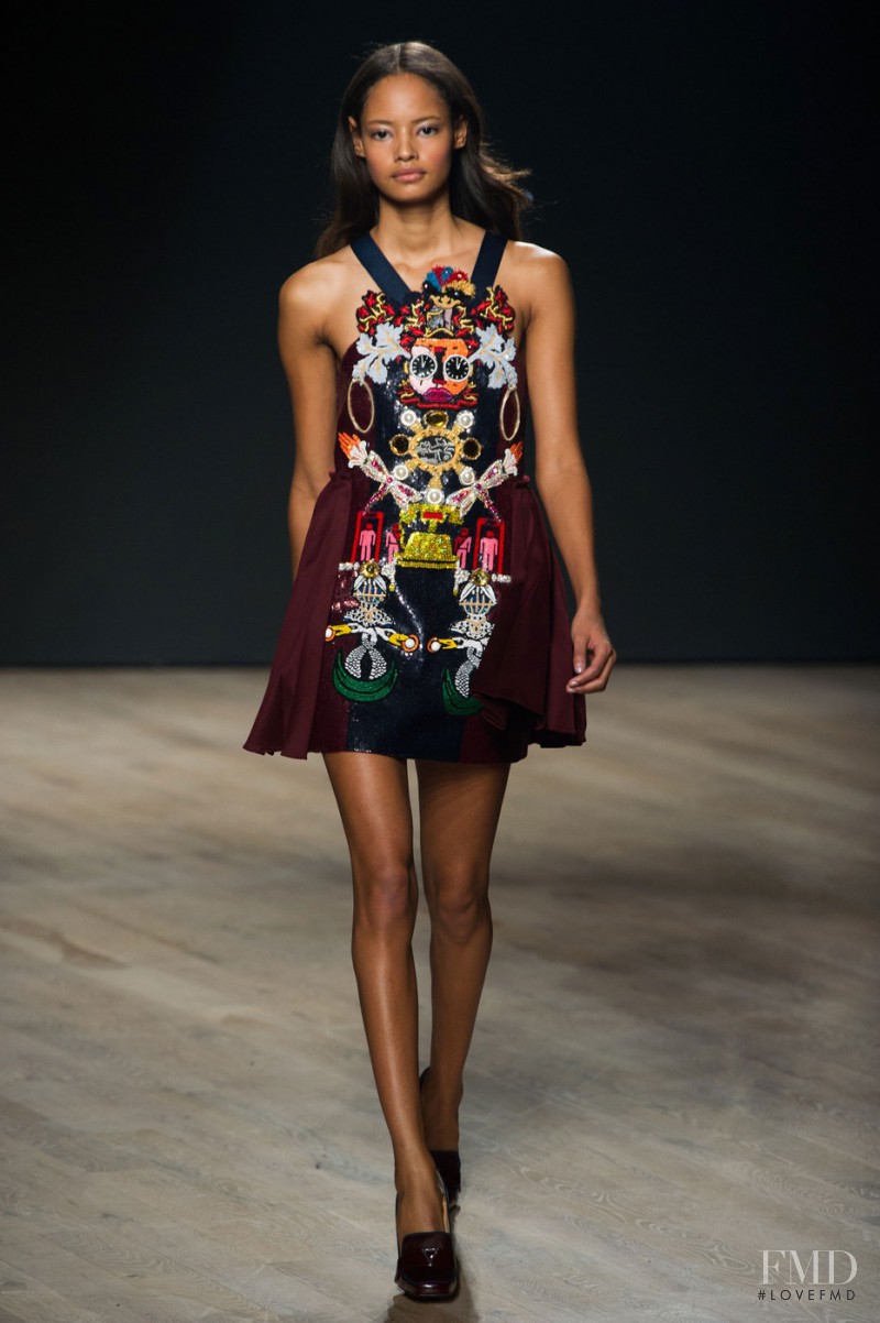 Mary Katrantzou fashion show for Autumn/Winter 2014