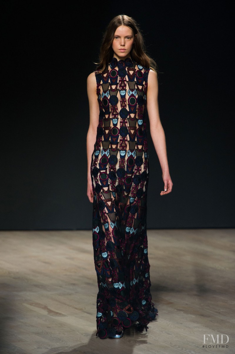 Mary Katrantzou fashion show for Autumn/Winter 2014