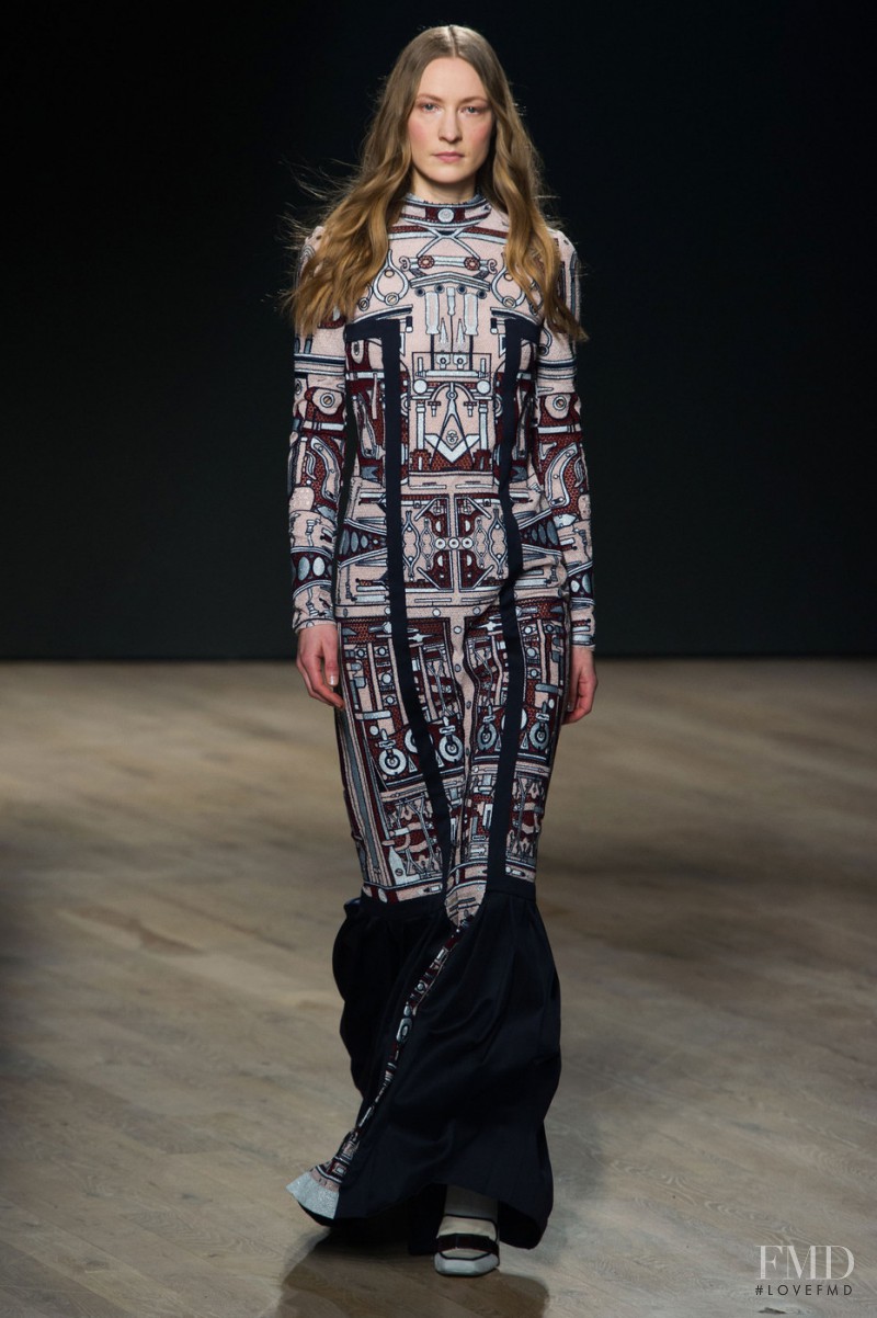 Mary Katrantzou fashion show for Autumn/Winter 2014