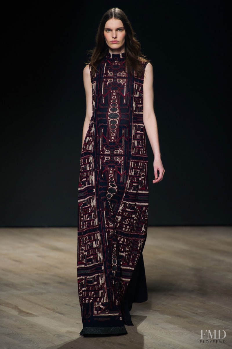 Mary Katrantzou fashion show for Autumn/Winter 2014