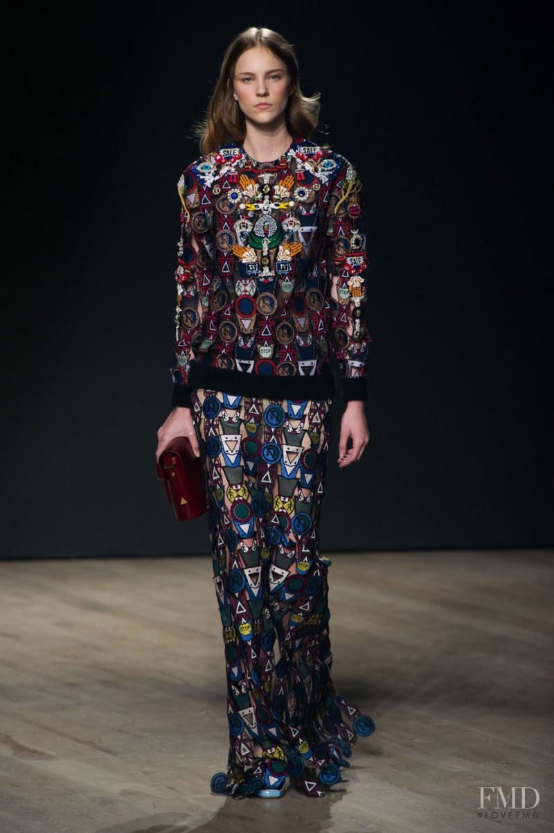 Mary Katrantzou fashion show for Autumn/Winter 2014