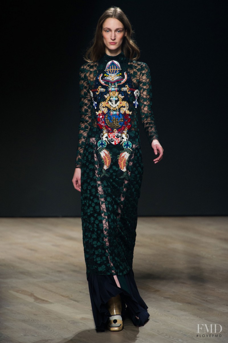 Mary Katrantzou fashion show for Autumn/Winter 2014