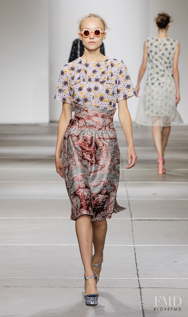 Michael van der Ham fashion show for Spring/Summer 2015