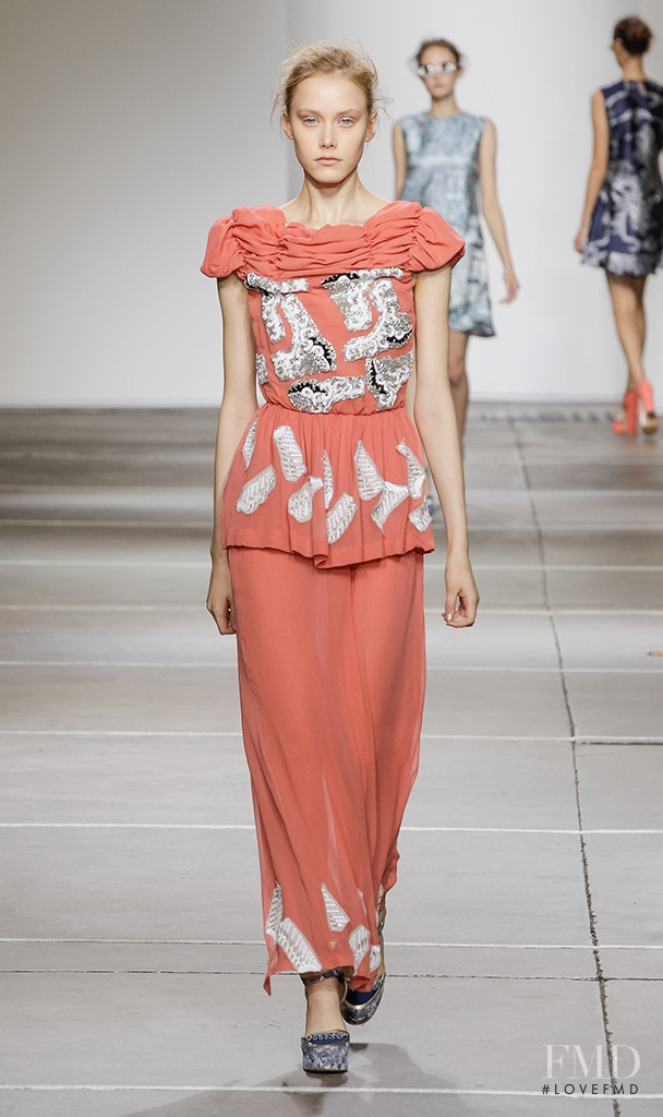 Michael van der Ham fashion show for Spring/Summer 2015