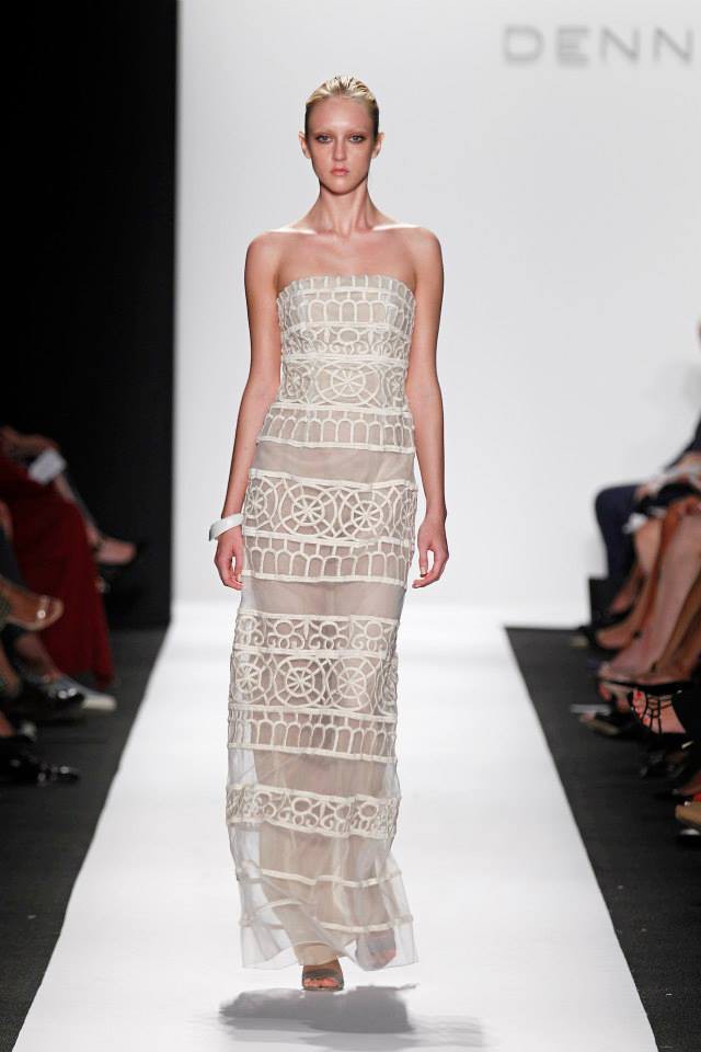 Dennis Basso fashion show for Spring/Summer 2015