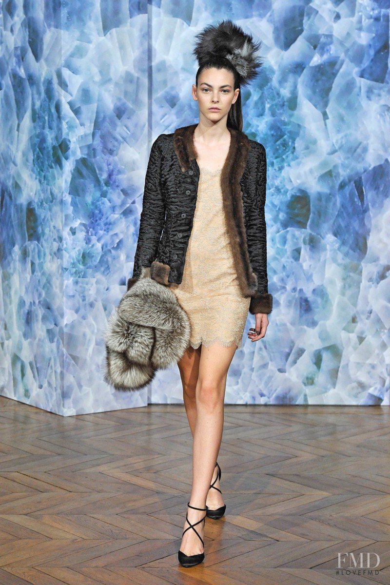 Vittoria Ceretti featured in  the Alexis Mabille fashion show for Autumn/Winter 2014