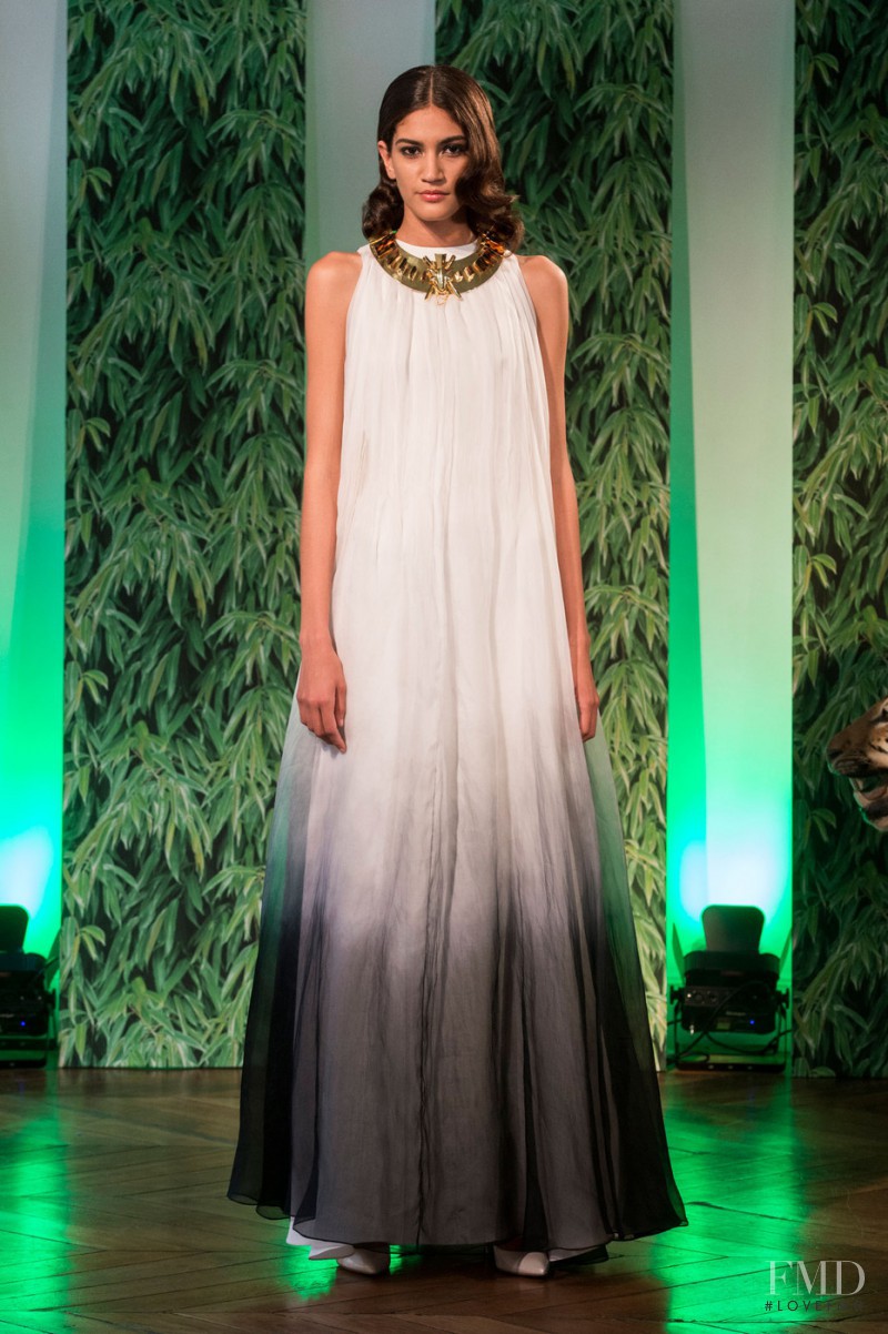 Hadassa Lima featured in  the Alexandre Delima fashion show for Autumn/Winter 2014