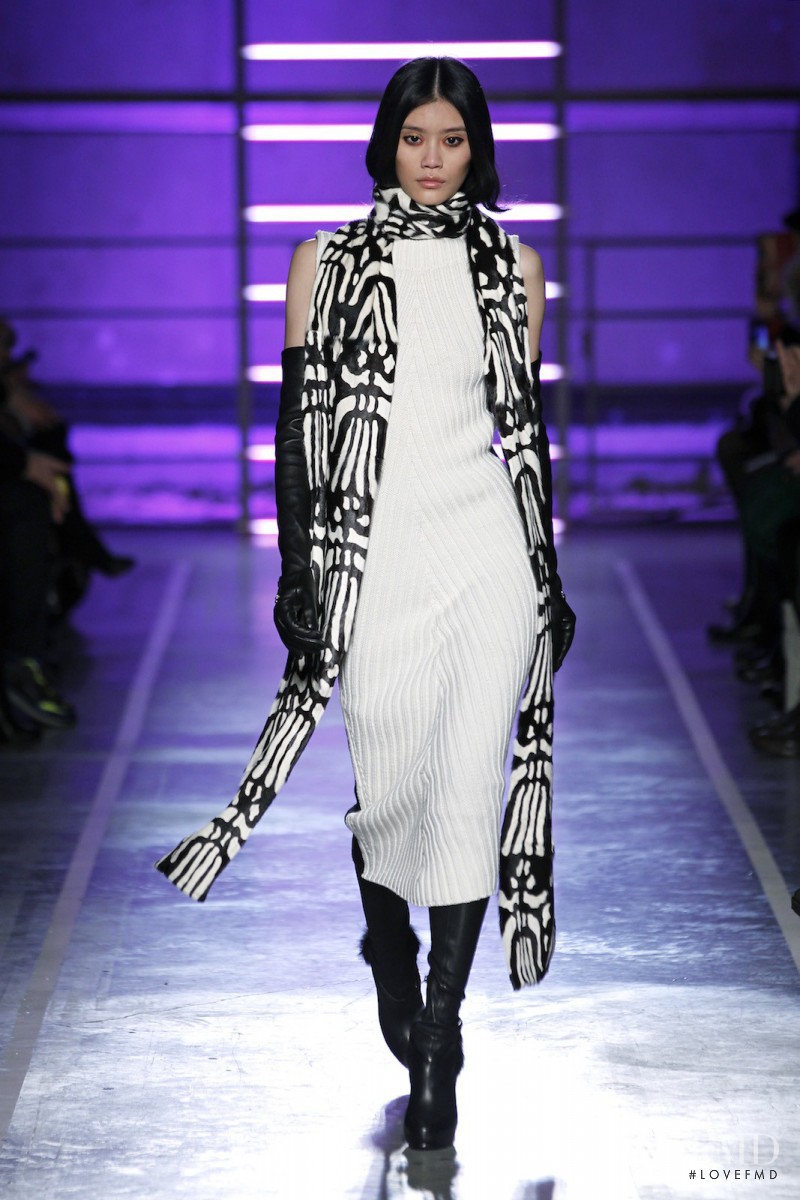 Ming Xi featured in  the Irfe fashion show for Autumn/Winter 2014