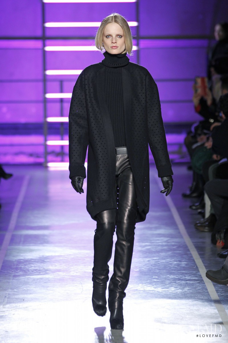 Hanne Gaby Odiele featured in  the Irfe fashion show for Autumn/Winter 2014