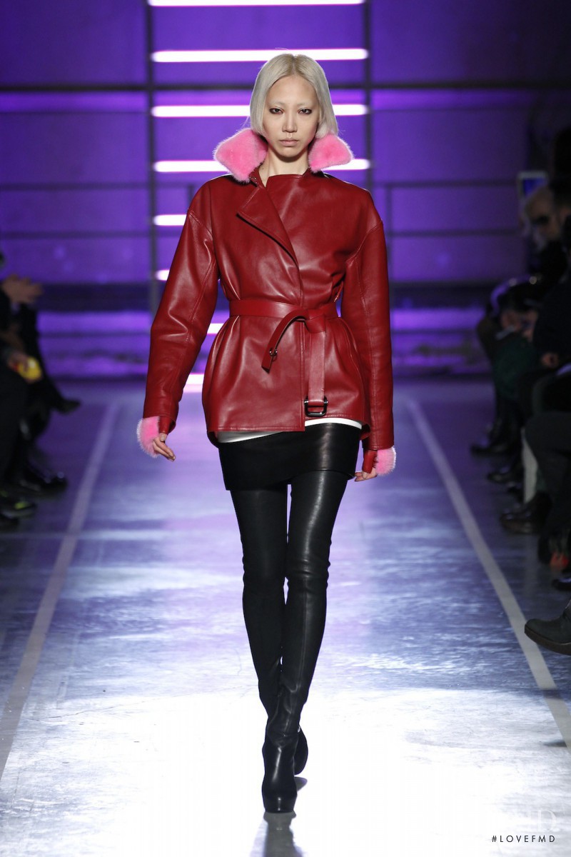 Shu Pei featured in  the Irfe fashion show for Autumn/Winter 2014