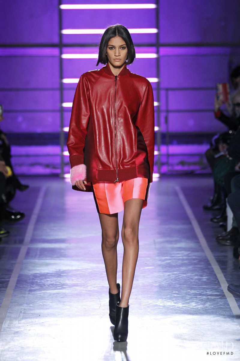 Hadassa Lima featured in  the Irfe fashion show for Autumn/Winter 2014