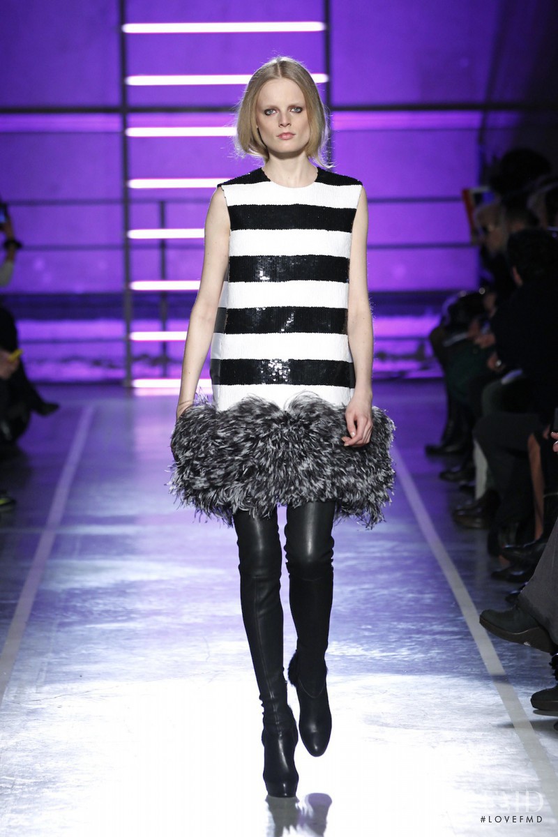 Hanne Gaby Odiele featured in  the Irfe fashion show for Autumn/Winter 2014