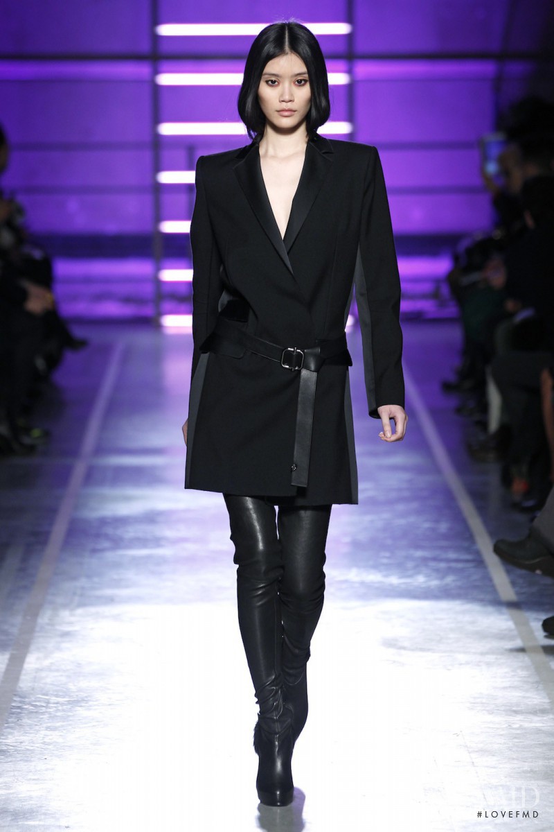 Ming Xi featured in  the Irfe fashion show for Autumn/Winter 2014