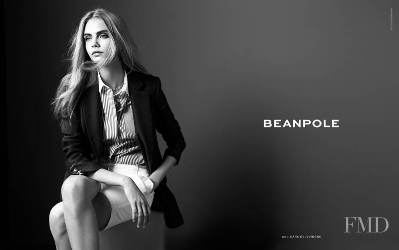 Cara Delevingne featured in  the Bean Pole advertisement for Spring/Summer 2013