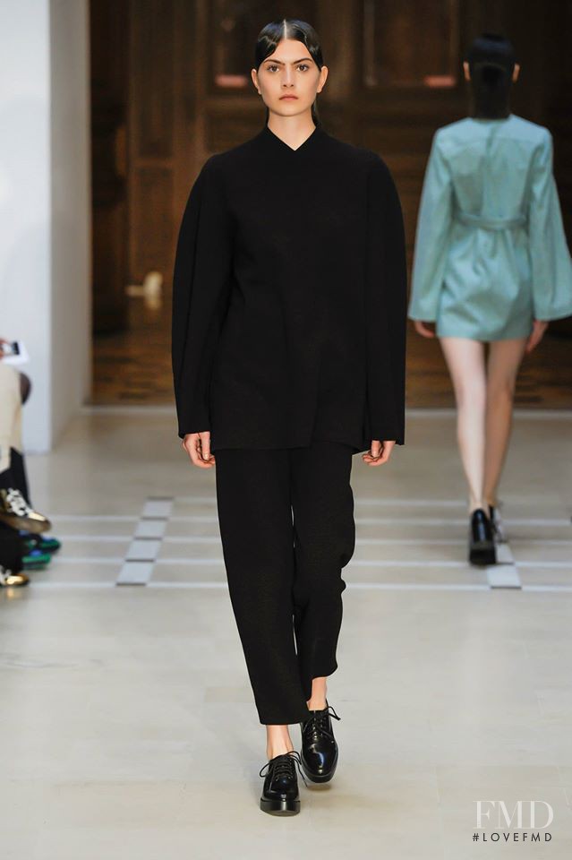 Kim Valerie Jaspers featured in  the Léa Peckre fashion show for Spring/Summer 2015