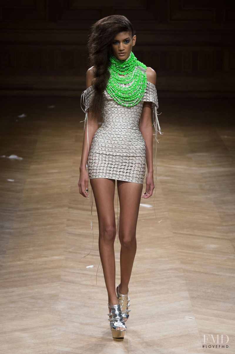 Hadassa Lima featured in  the Serkan Cura fashion show for Autumn/Winter 2014